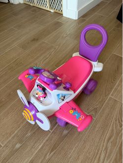 Minnie Mouse Ride -On Plane Toy