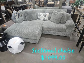 Sectional w/Chaise Lounge We are located at 2811 East Bell road. Another Time Around Furniture.