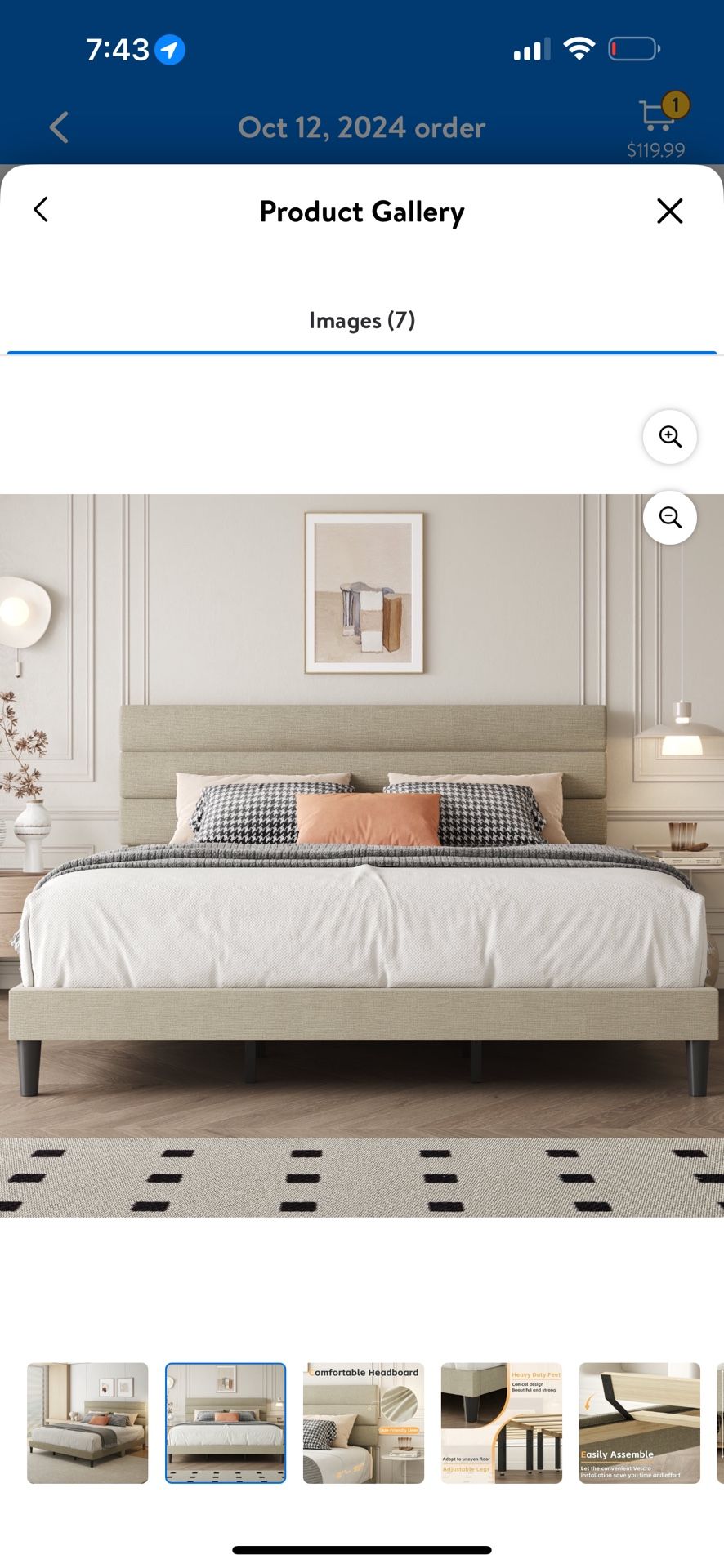 King Size Bed Frame