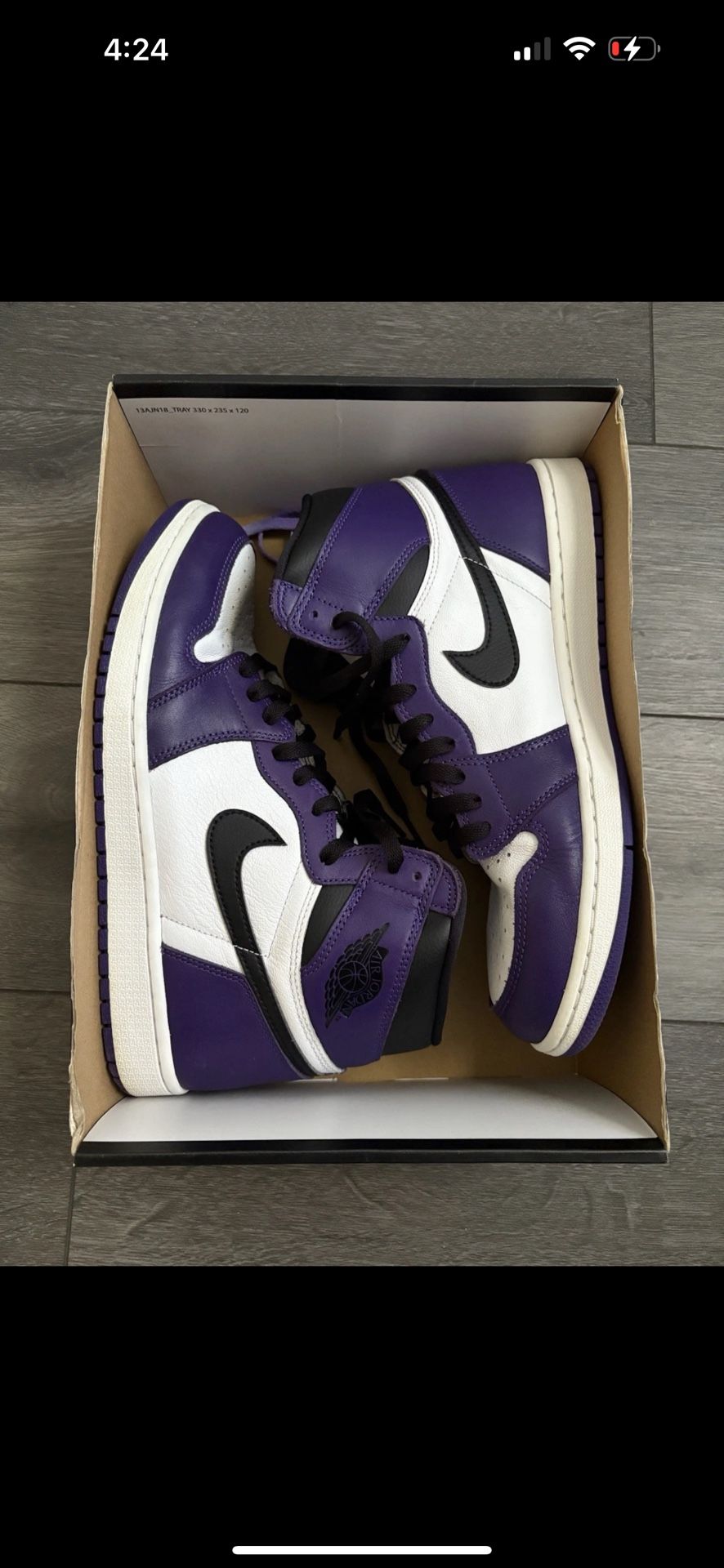 Jordan 1 Court Purple 2.0