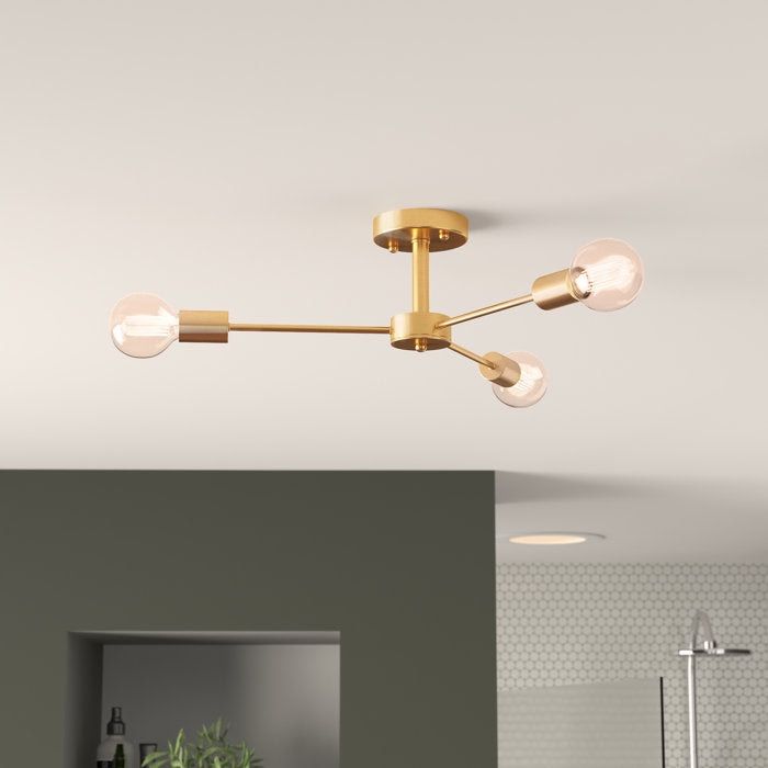Jacobson Semi Flush Mount