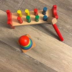 Melissa & Doug Hammer & Tower Set