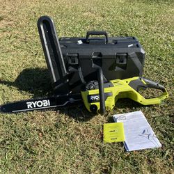 Ryobi Chainsaw 40V HP Brushless 18in  Cordless Battery Chainsaw