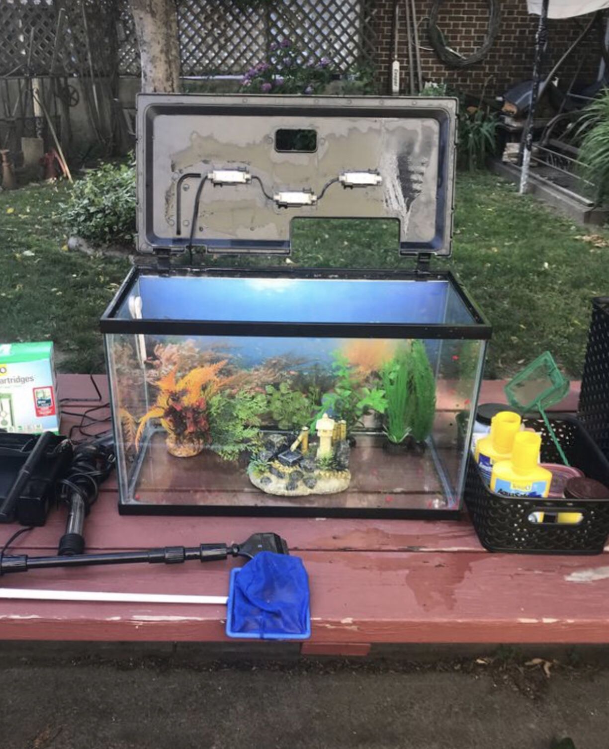 Aquarium kit for sale (10 gallon tank)