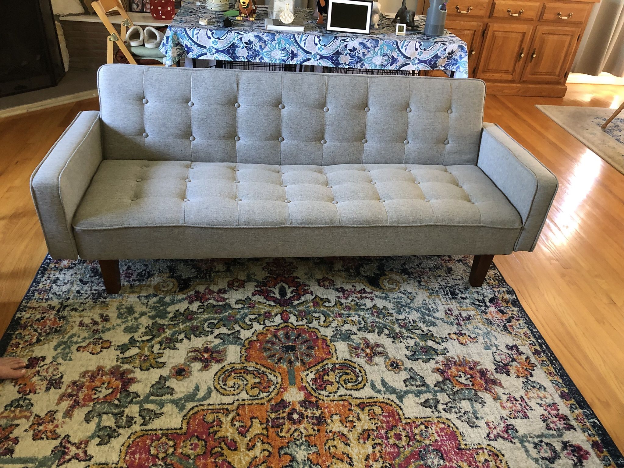 Light Grey Futon