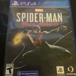 PS4 Miles Morales Spider -Man 