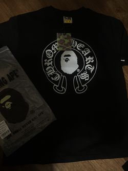 Bape X Chrome Heart Crew Neck Shirt