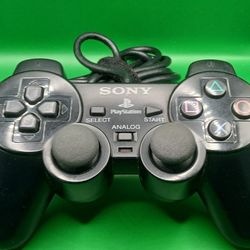 Sony Playstation 2 Dualshock Black Controller