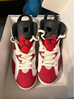 Jordan retro 6 Carmine size 9.5