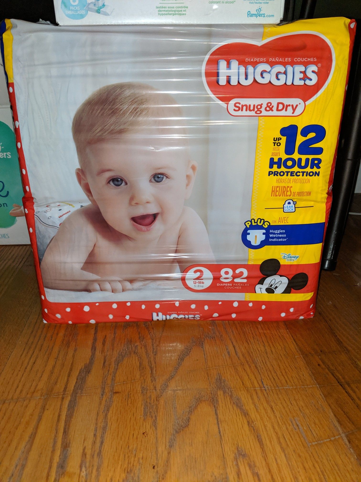 Huggies Snug & Dry Diapers, Size 2