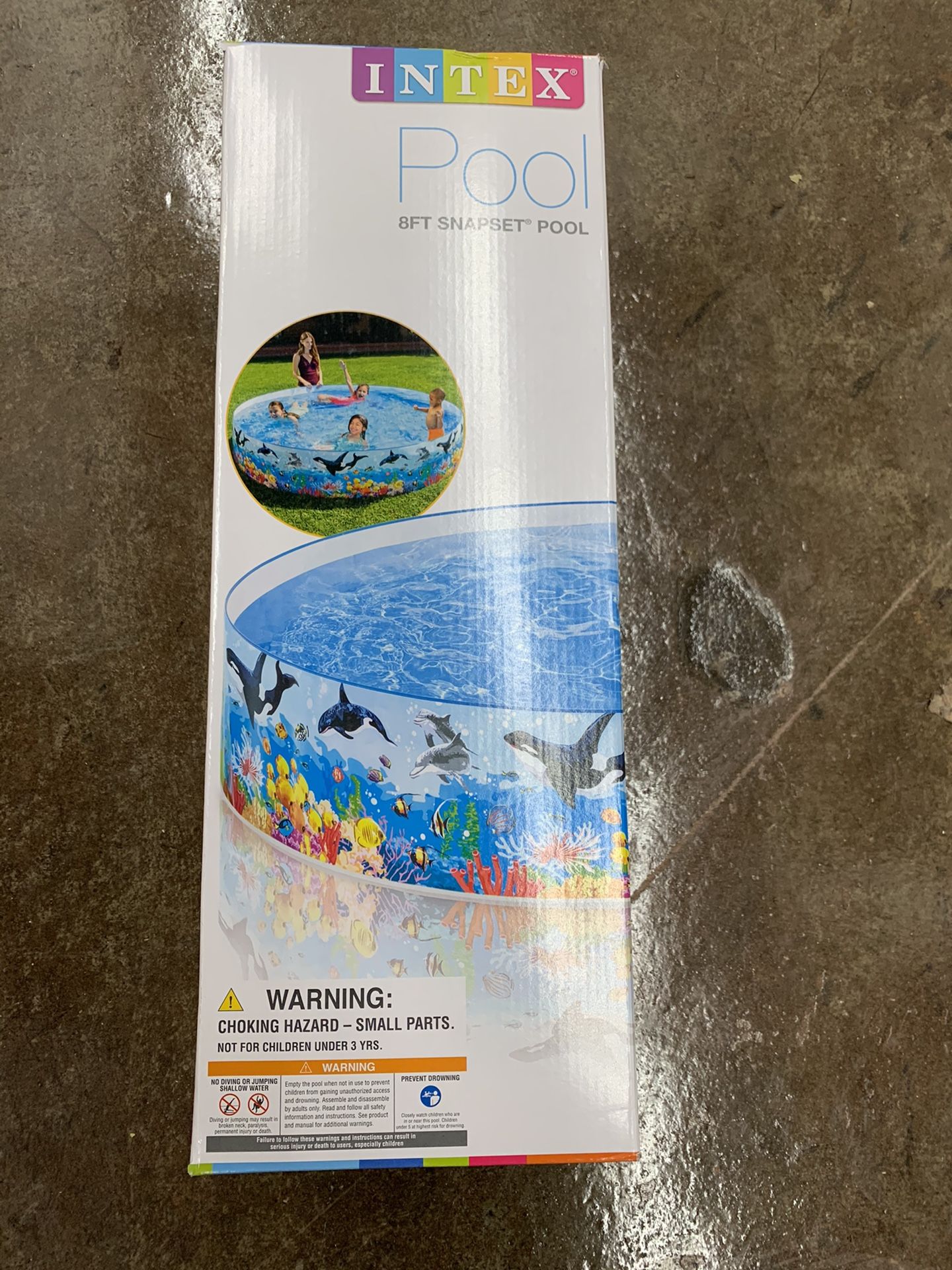 Intex 8ft X 18 Inch Snap set Pool