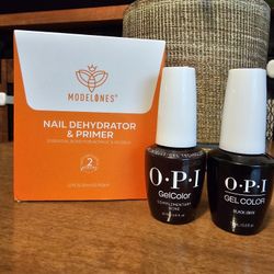 OPI  Gelcolor & Modelones Nail Dehydrator & Primer