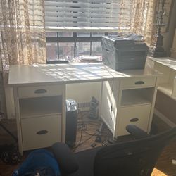 Free Large Desk In Need Of Restoration! 