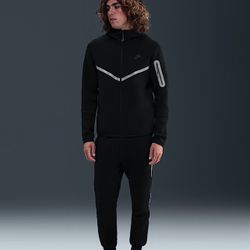 Nike Full-Zip Windrunner IM6537-010 Fleece Jogers IM6540-010 Size 3XL