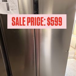 Frigidaire side by side refrigerator