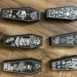 Coffin Magnetic Bookmarks