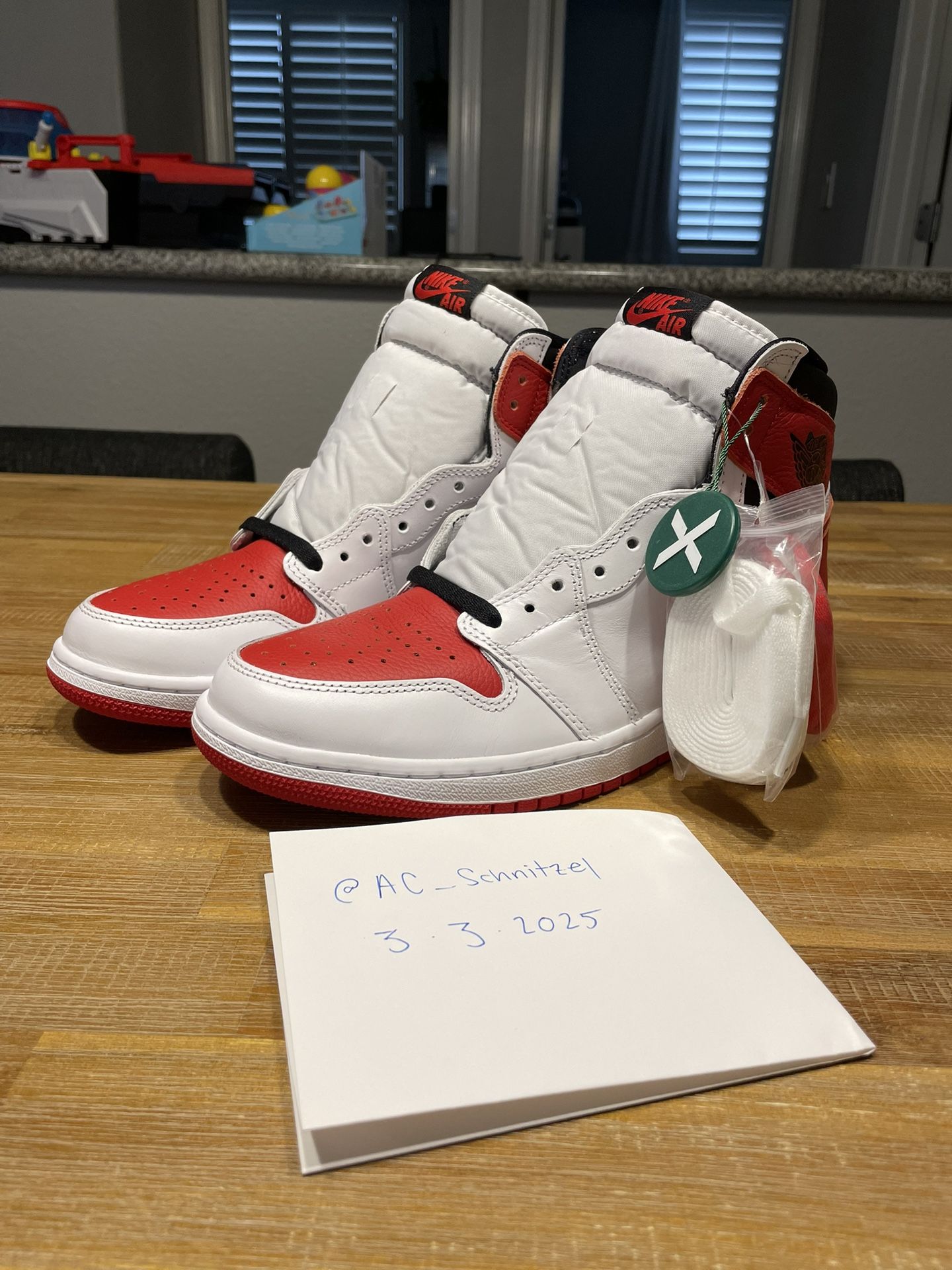 Air Jordan 1 Heritage 9.5 New Deadstock