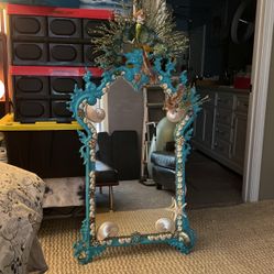 Mermaid Mirror, Tourquoise