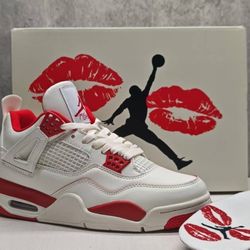 Nike Air Jordan 4 Retro "Valentine's Day" Brand New