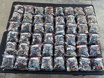 Destash Stretch Beaded Bracelet Bangle Plastic Colorful Jewelry Repurpose