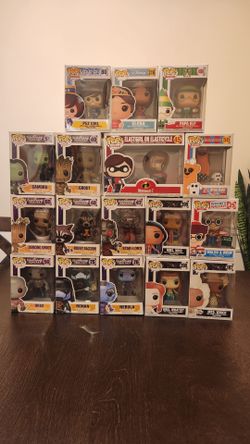 Funko pop collection 17 total