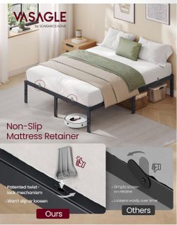 Queen size bed frame ( twin . Full . King available)