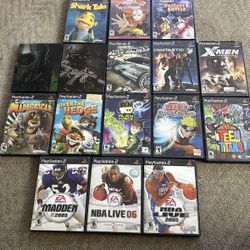 Ps2 games and COD games