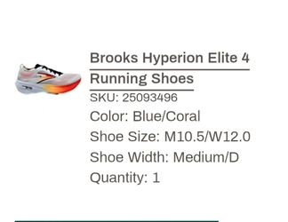 Brooks Hyperion elite 4