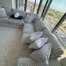 NEW 3pc Sectional Couch NEED GONE ASAP