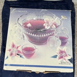 Vintage Kensington Punch Bowl Set