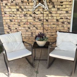 Table & chairs (2)