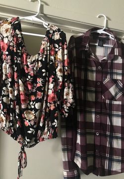 Juniors size small shirts