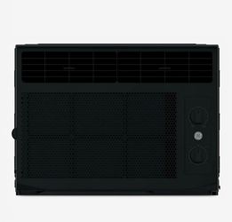 GE Black Window Air Conditioner