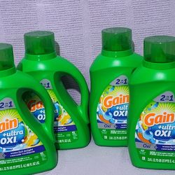 Detergente Gain líquido