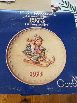 1975 MJ Hummel Annual Plate