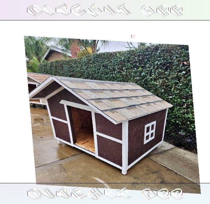Garden Pet Houses - Solid Homes for Content Pets peace girl