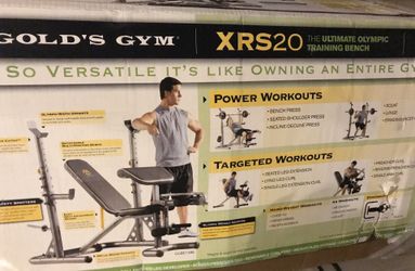 GOLD’S GYM XRS20 Bench and Rack