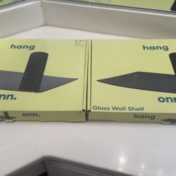 Glass Wall Shelves