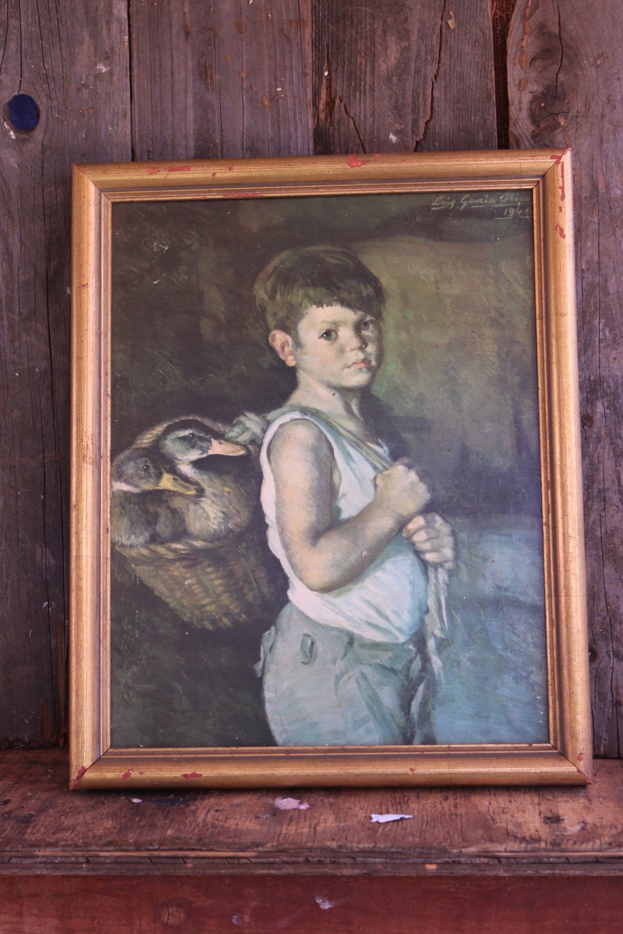1946 Luis Garcia Oliver Painting