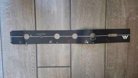 RV Stove Atwood Wedgewood Vision range stove label