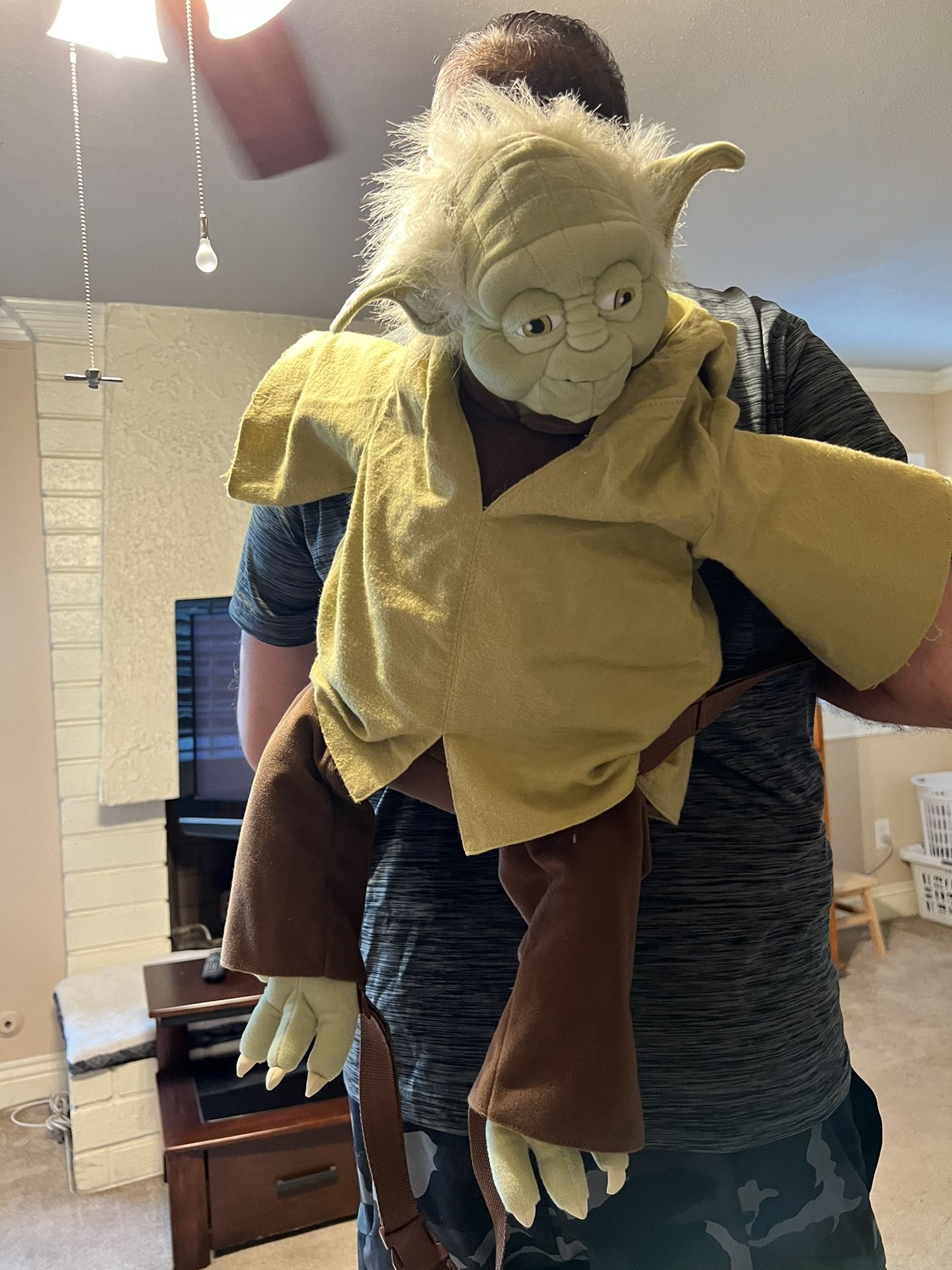 Disney Star Wars Yoda Backpack Buddies Plush 24” - Preloved