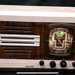 RARE Antique 1930’s Tiffany Tone Herbert Horn Radio Model 83 Works