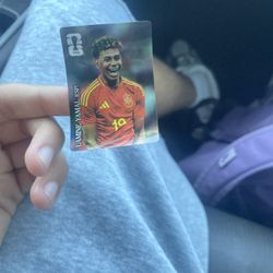 Lamine Yamal Panini Coca Cola Sticker 