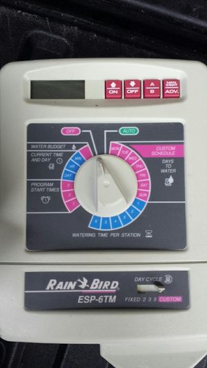 Rainbird Esp 6tm Sprinkler Controller For Sale In Houston Tx Offerup