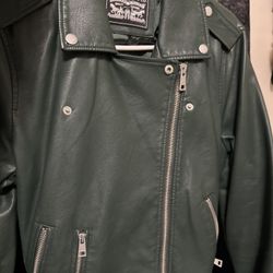 Levi's Women's Belted Faux leather Jacket  Size M