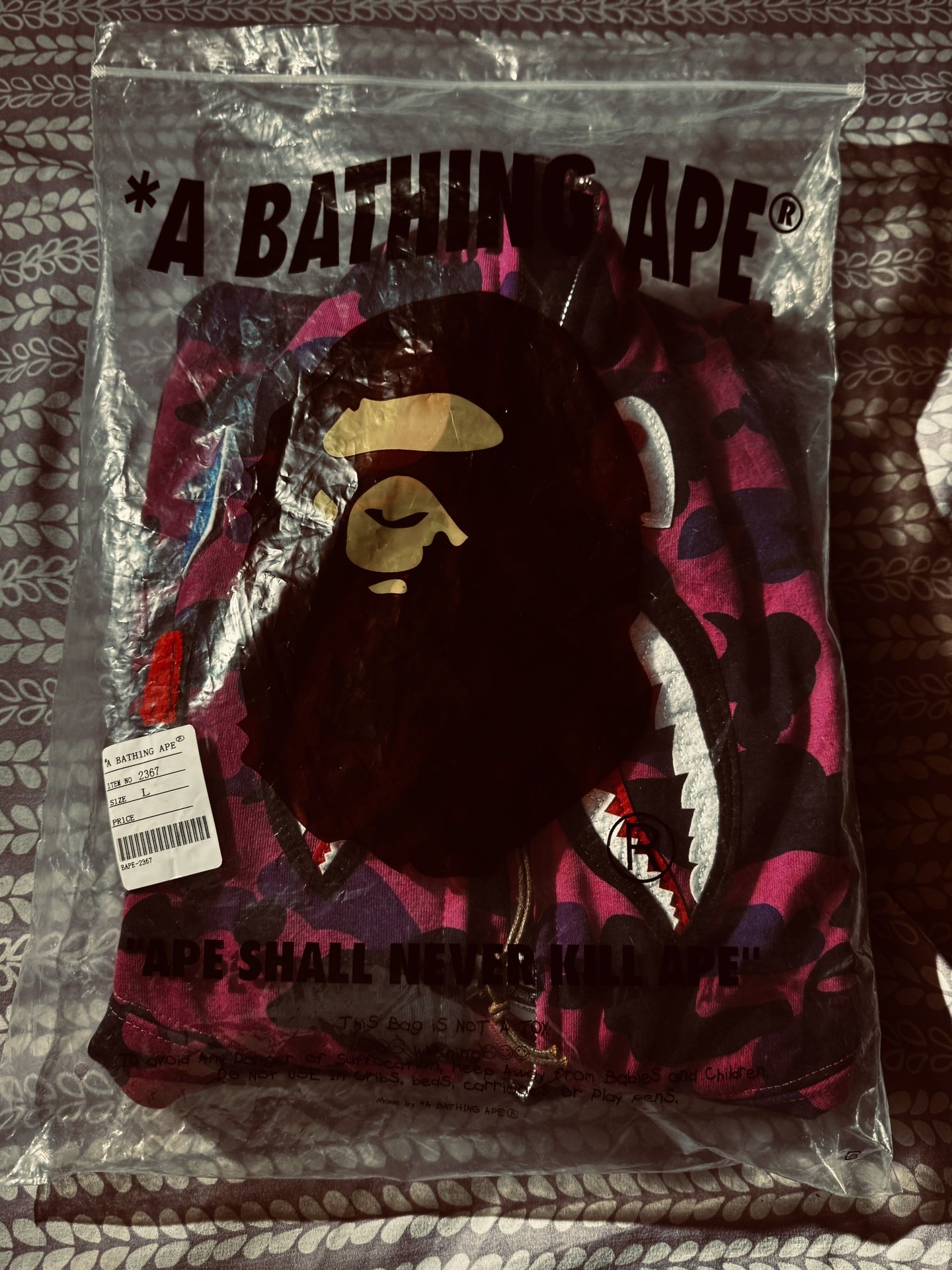 The Pink Bape Hoodie