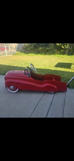 Pedal Car Converted To Push Car