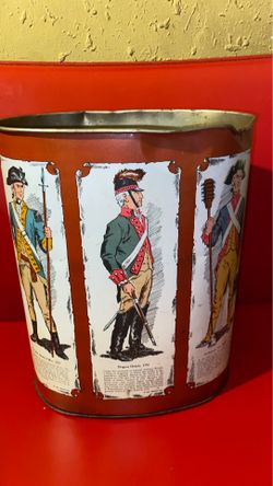 Vintage cheinco trash can