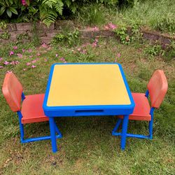 FREE Fisher Price Vintage Kids Table & Chair Set