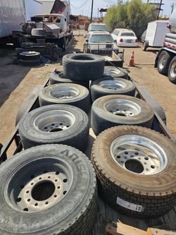 Tires and wheels
